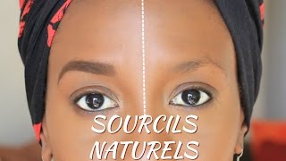 DES SOURCILS NATURELS EN 3MN [upl. by Essej589]