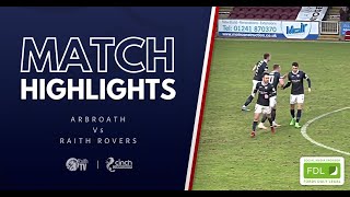 Arbroath Vs Raith Rovers [upl. by Nosde589]