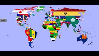 The Future of the World with Flags 2217  2500 [upl. by Rhine]