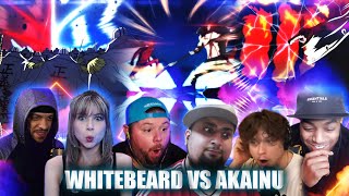 Whitebeard vs Akainu  Reaction Mashup [upl. by Notnirt481]