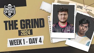 HINDI BGIS 2024  THE GRIND  Week 1 Day 4  BGMI [upl. by Inga515]