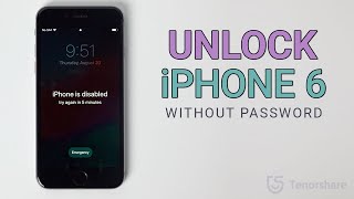 How to Unlock iPhone 6 Disabled without iTunes New Ways no passscode 2024 [upl. by Loralie]