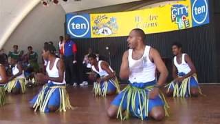 The Malukazil Dancers perform in Cairns Australia 1 [upl. by Ilehs]