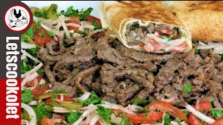 How to Make Beef Shawarma at Home [upl. by Aehtna761]