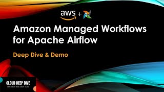 Amazon Managed Workflows for Apache Airflow Demo  Amazon MWAA  Apache Airflow Jan 2021 [upl. by Deuno998]