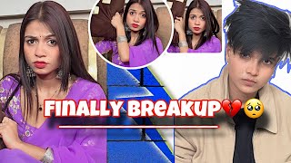 FINALLY BREAKUP 🥺💔 rajjufam love sad vlog vlogger [upl. by Sabra]