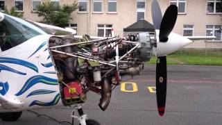 Cessna 206 SOLOY Engine Start Up [upl. by Arluene]