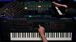 Synth Tips  Quickly Add A Rhythm Pattern To A Performance  MONTAGE [upl. by Drucy]