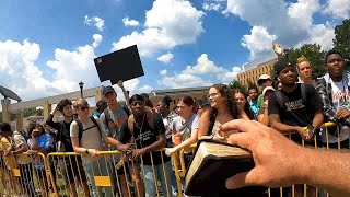 INTOLERANT amp HATEFUL Kennesaw State Students Confront LOVING amp PEACEFUL Preachers  Kerrigan Skelly [upl. by Ilonka]