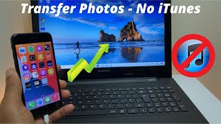 How To Transfer Photos amp Videos From iPhone To PC  Windows 10 2021 [upl. by Salsbury366]