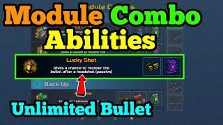 All Module Comination Ability in Pixel Gun 3D  Best Module Combos [upl. by Oirotciv]