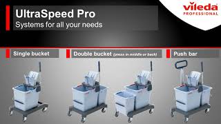 Vileda Professional® UltraSpeed™ Pro Mopping Systems [upl. by Allina]