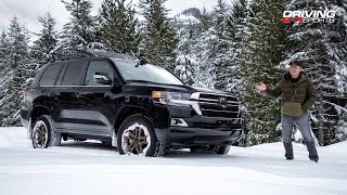 2021 Toyota Land Cruiser Heritage Edition Review and Snow Test [upl. by Margit936]