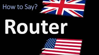 How to Pronounce Router CORRECTLY [upl. by Prudi]