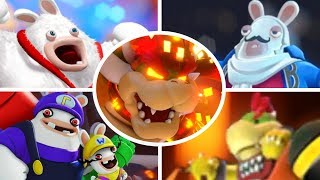 Mario  Rabbids Kingdom Battle  All Bosses [upl. by Lael]