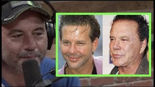 Joe Rogan on What Happened to Mickey Rourke [upl. by Luar158]