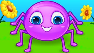 Itsy Bitsy Spider  Nursery Rhymes amp Kids Song by RV AppStudios [upl. by Conte53]