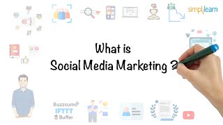 Social Media Marketing In 5 Minutes  What Is Social Media Marketing For Beginners  Simplilearn [upl. by Annoiek]