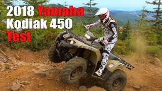 2018 Yamaha Kodiak 450 Test Review [upl. by Jessamine388]