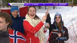 Längdskidor Världscupen Holmenkollen 2014  50km Herrar [upl. by Quinlan]