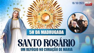 Santo Rosário  AO VIVO  Instituto Hesed e RedeSeculo21 [upl. by Garcon]