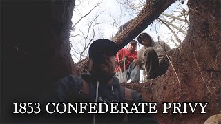 Digging a Confederate Soldiers Privy  Deep Glass and War Relics [upl. by Andaira998]