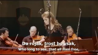 National Anthem of Slovenia  quotZdravljicaquot [upl. by Naharba]