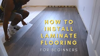 How to Install Laminate Flooring [upl. by Ragnar]