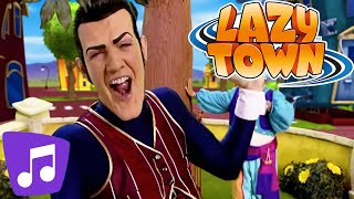 Lazy Town I Greatest Genie Music Video [upl. by Akemhs]