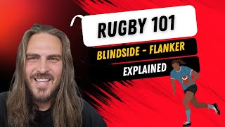 Rugby 101 Rugby positions explained  Blindside Flanker [upl. by Ydnamron]