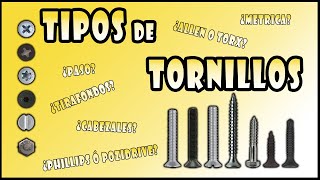 Tipos de tornillos [upl. by Beryl]