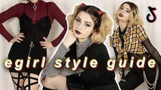 How to Dress Like a TikTok Egirl  Aesthetic Internet Style Guide [upl. by Hathcock756]