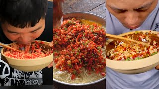 ASMR Mukbang Chinese Spicy Food Challenges 🌶🌶🌶 Tik Tok China [upl. by Ciredor]