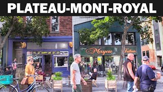 Montreals Most Famous Neighborhood  Le PlateauMontRoyal 2020 [upl. by Bittner405]