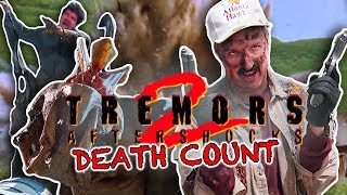 Tremors 2 Aftershocks 1996  DEATH COUNT [upl. by Bachman123]