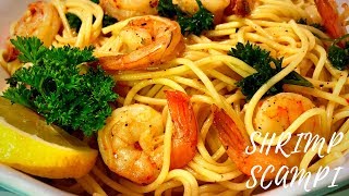 Shrimp Scampi Recipe Easy amp Delicious Italian pasta recipe [upl. by Erodaeht861]