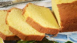 Pound Cake Recipe Demonstration  Joyofbakingcom [upl. by Joktan]