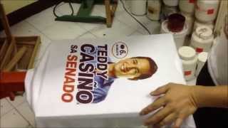 FULL COLOR SILKSCREEN PRINTING CMYK [upl. by Nired]