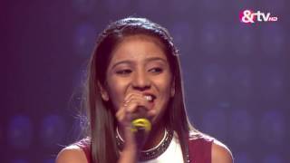 Jahanvi Sangha  Beintehaan  The Blind Auditions  The Voice India 2 [upl. by Siuoleoj]