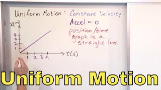 16  Uniform Motion in Physics Part 1 [upl. by Baese]