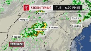 Tornado Outbreak Severe Storms Flooding Rainfall in the South [upl. by Dora]