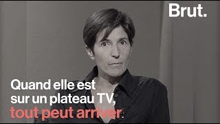 Qui est Christine Angot la nouvelle chroniqueuse de quotOn nest pas couchéquot [upl. by Aicatsanna384]