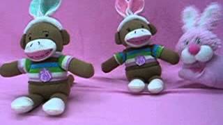 DanDee Animated Easter Sock Monkeys [upl. by Iraj]