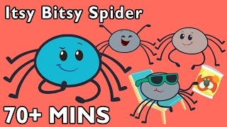 Itsy Bitsy Spider and More  Nursery Rhymes by Mother Goose Club Playhouse [upl. by Irap684]