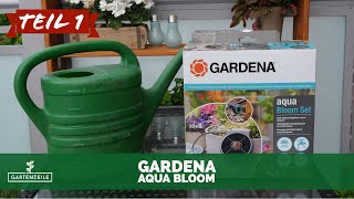 Praxistest Gardena SolarBewässerung aquaBloom Set [upl. by Ecyaj446]