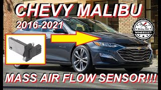 How To Change Mass Air Flow Sensor MAF 20162021 Chevy Malibu 15L Turbo Replacement LS LT Premier [upl. by Arabele61]