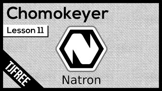 Natron Lesson 11  Chromokeyer Green amp Blue Screen Effects FREE [upl. by Yhtamit183]