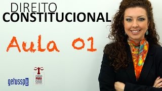 Aula 01  Direito Constitucional  Poder Constituinte [upl. by Anirtak386]