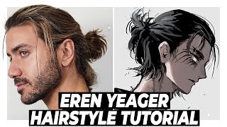 EREN YEAGER Hairstyle TUTORIAL  Alex Costa [upl. by Therese]