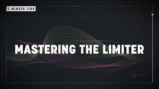 2 Minute Tips Master the Limiter  Ozone 8  iZotope [upl. by Nnairrehs]